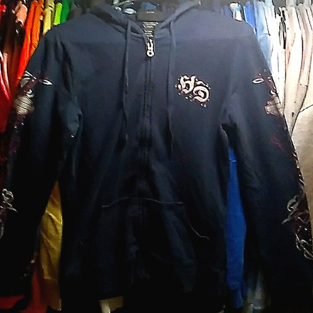 Woman's Harley Davidson zip up hooded jacket